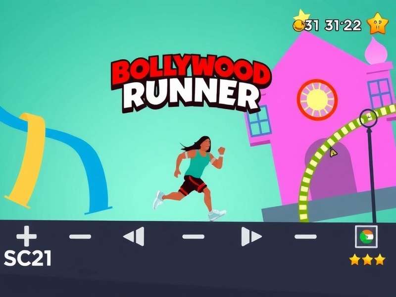 Bollywood Runner Game Screenshot